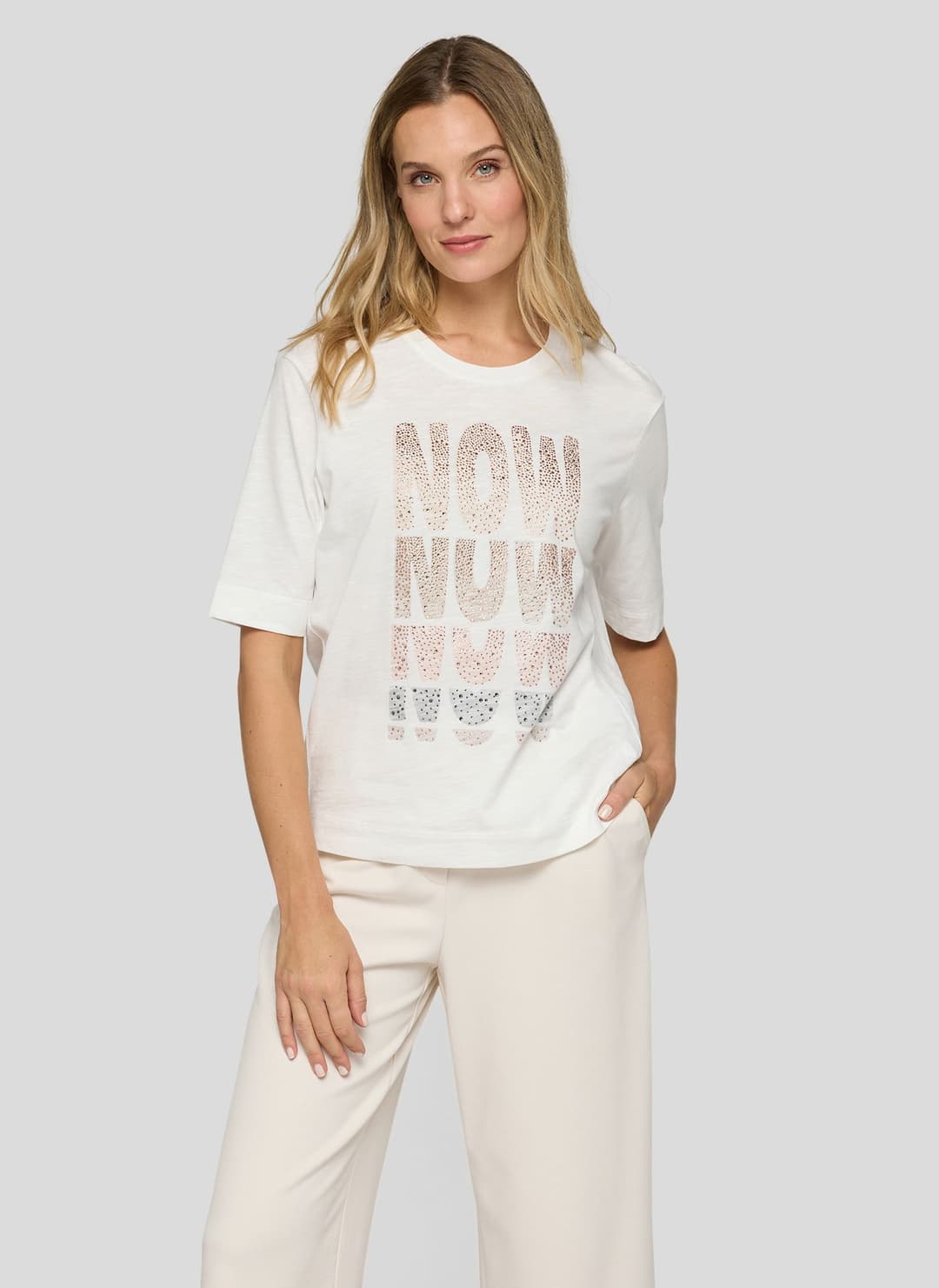 Женская хлопковая футболка Rabe | Фото 3