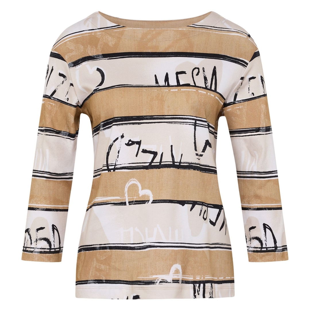 Женский лонгслив из хлопка Rabe | Фото 1