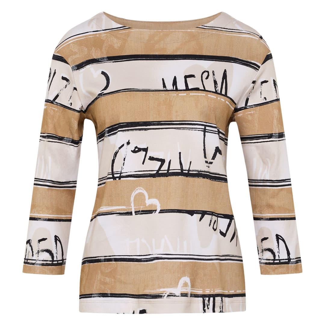 Женский лонгслив из хлопка Rabe | Фото 1