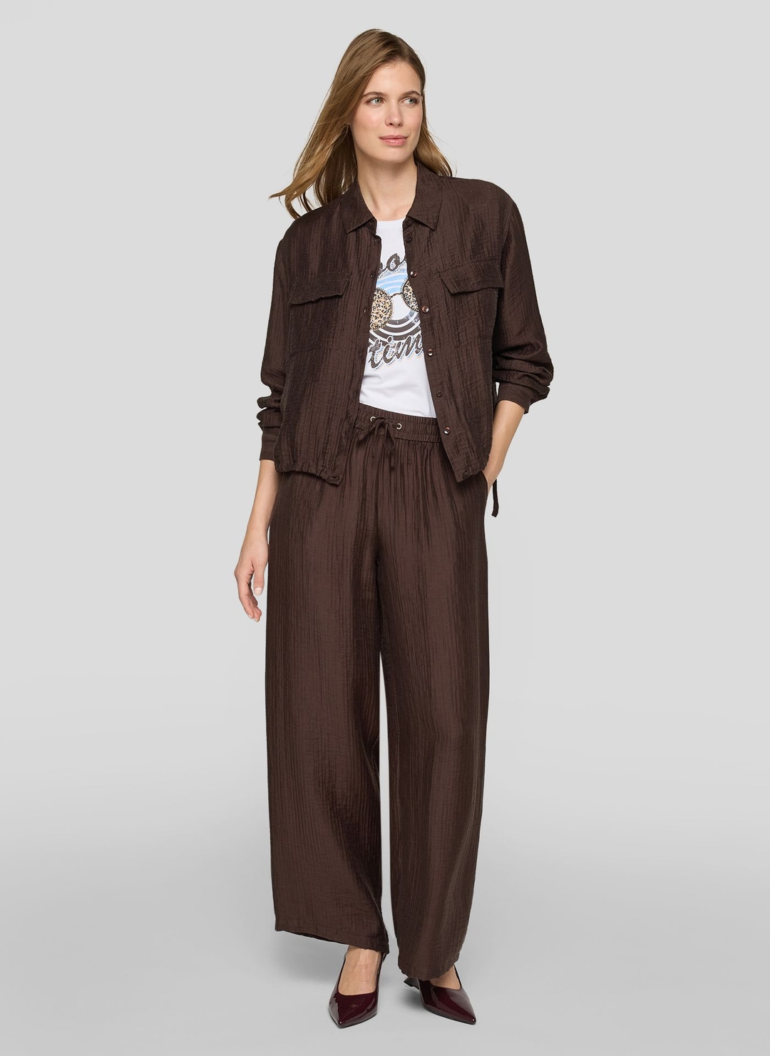 Женская блуза из вискозы с лиоцеллом Rabe | Фото 4