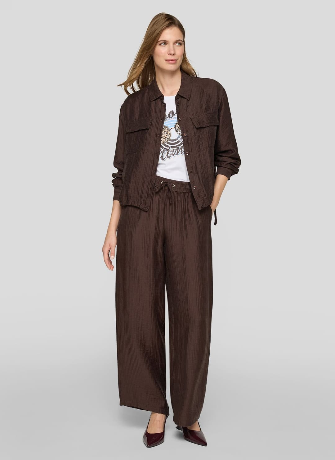 Женская блуза из вискозы с лиоцеллом Rabe | Фото 4