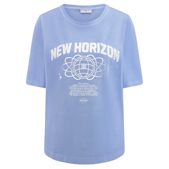 Женская футболка с принтом RIANI