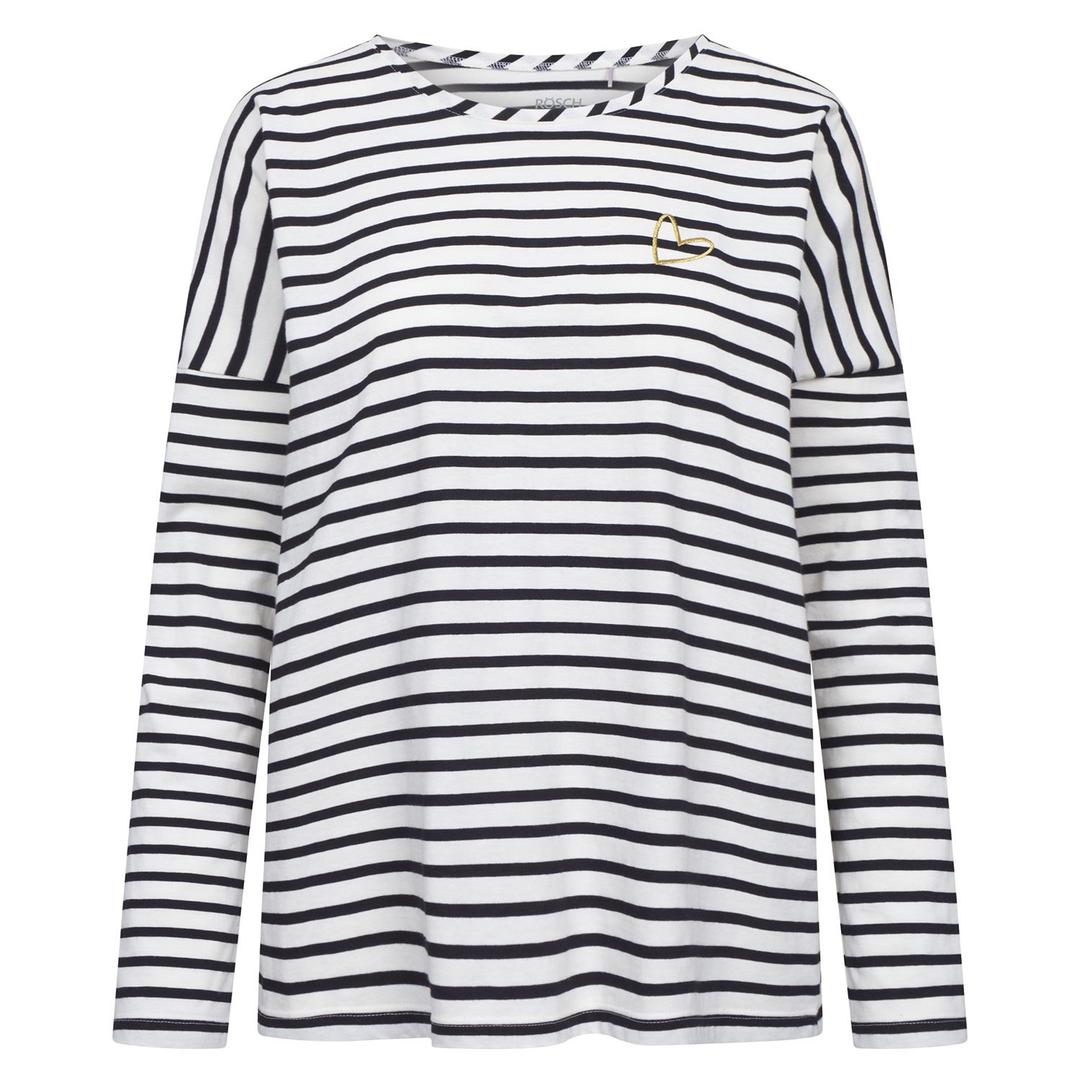 Женский лонгслив в полоску Rosch | Фото 1