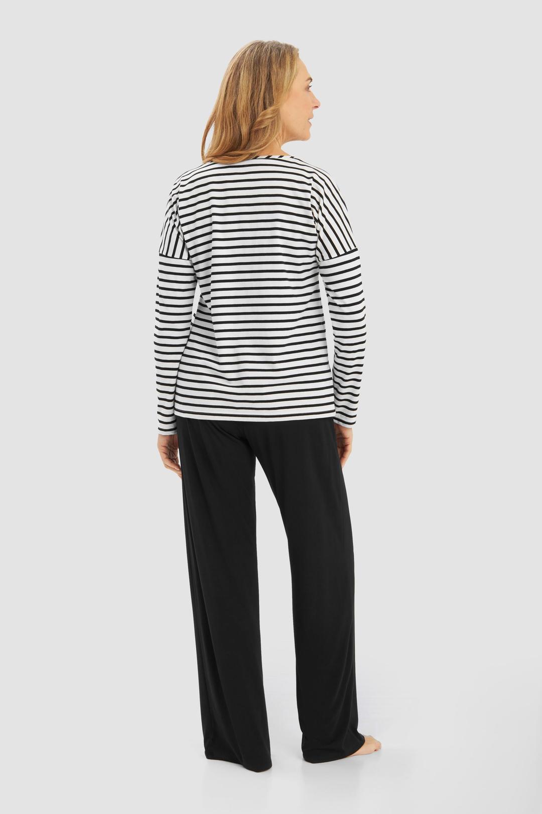 Женский лонгслив в полоску Rosch | Фото 3