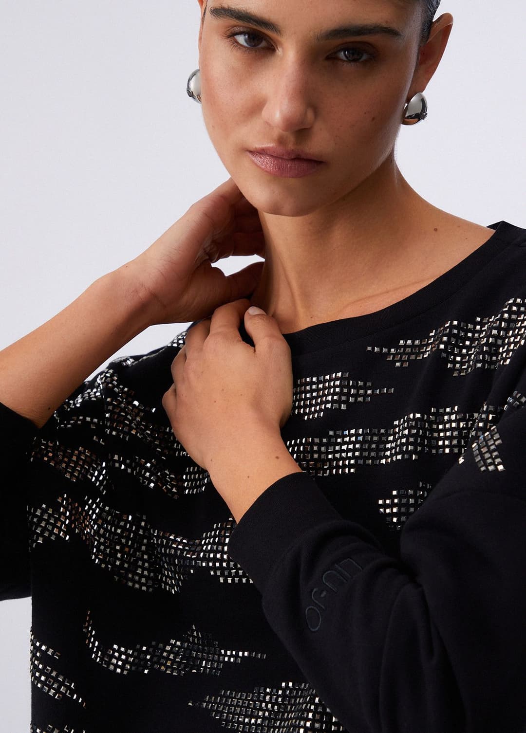 Женская толстовка с аппликациями Liu Jo | Фото 4