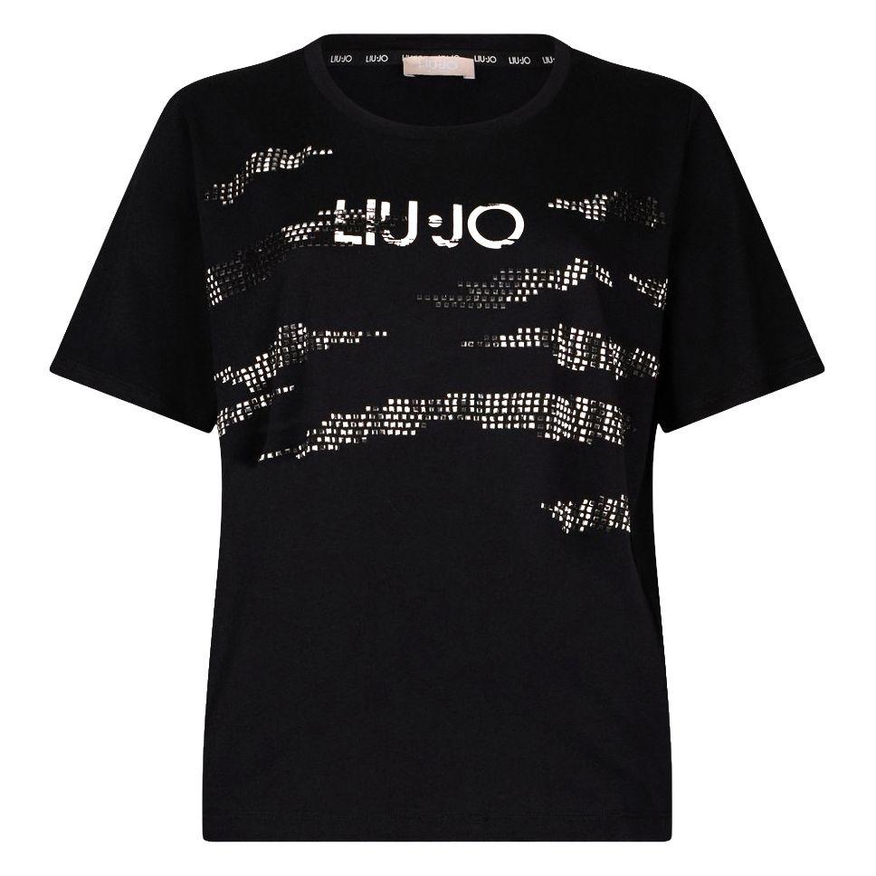 Женская футболка с аппликациями Liu Jo | Фото 1