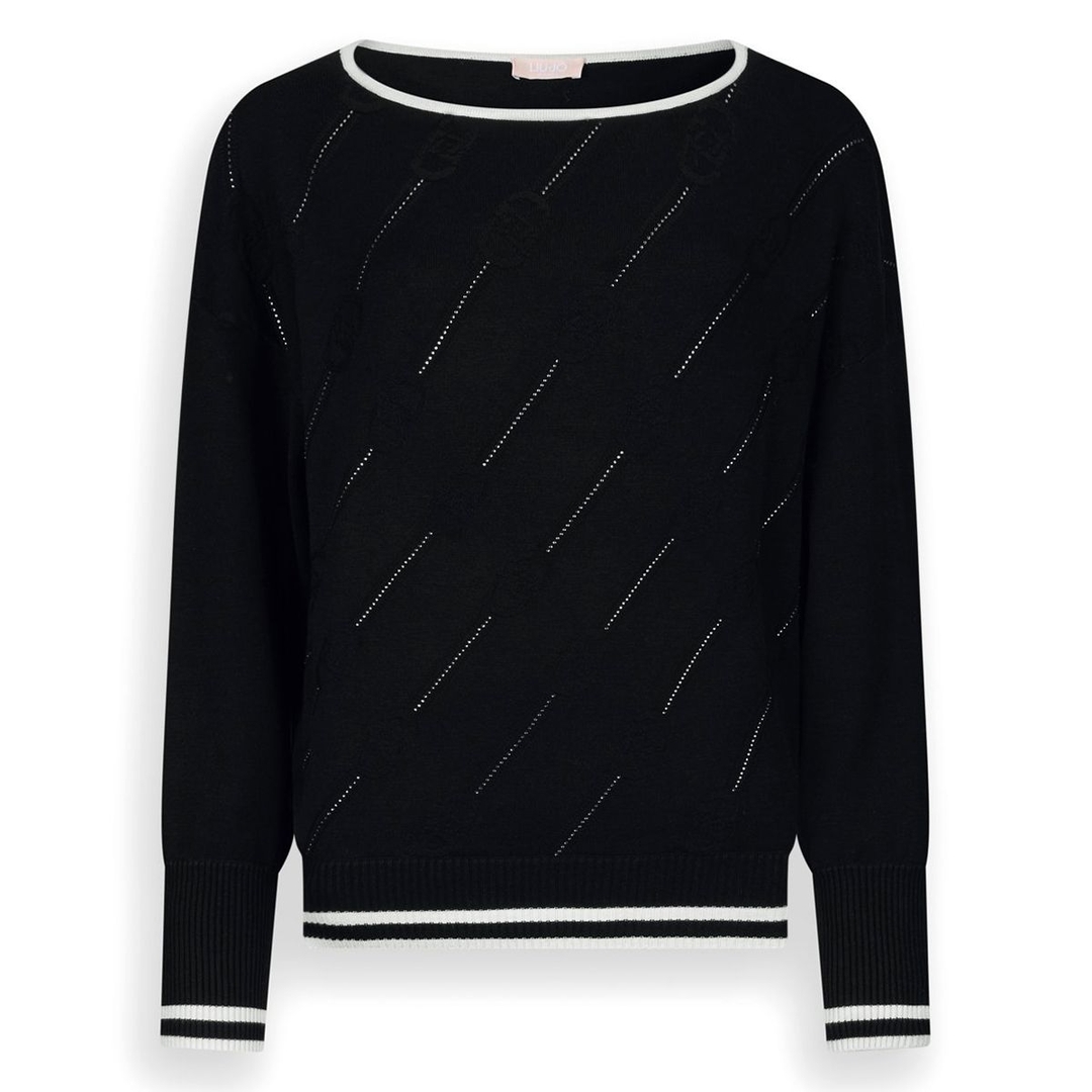 Женский джемпер со стразами Liu Jo | Фото 1