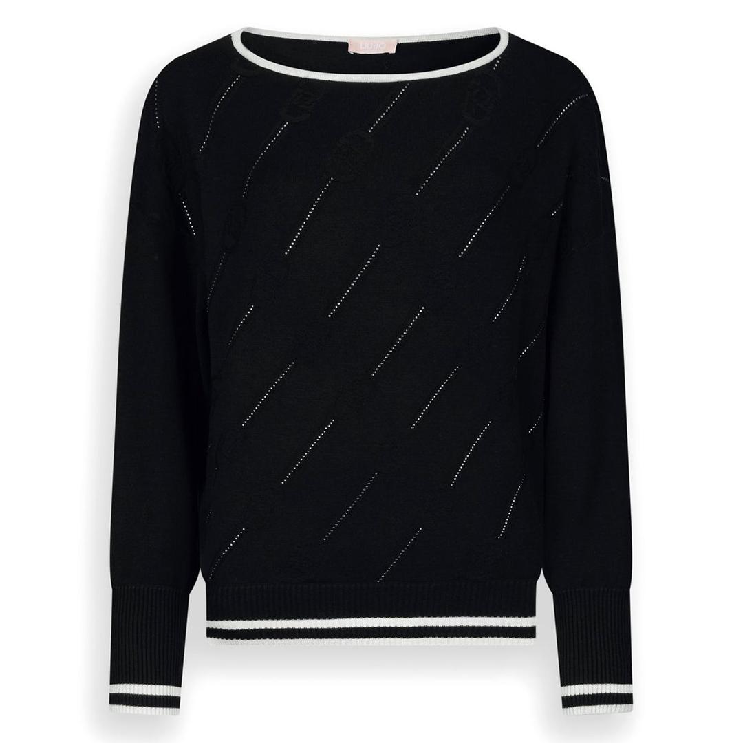 Женский джемпер со стразами Liu Jo | Фото 1