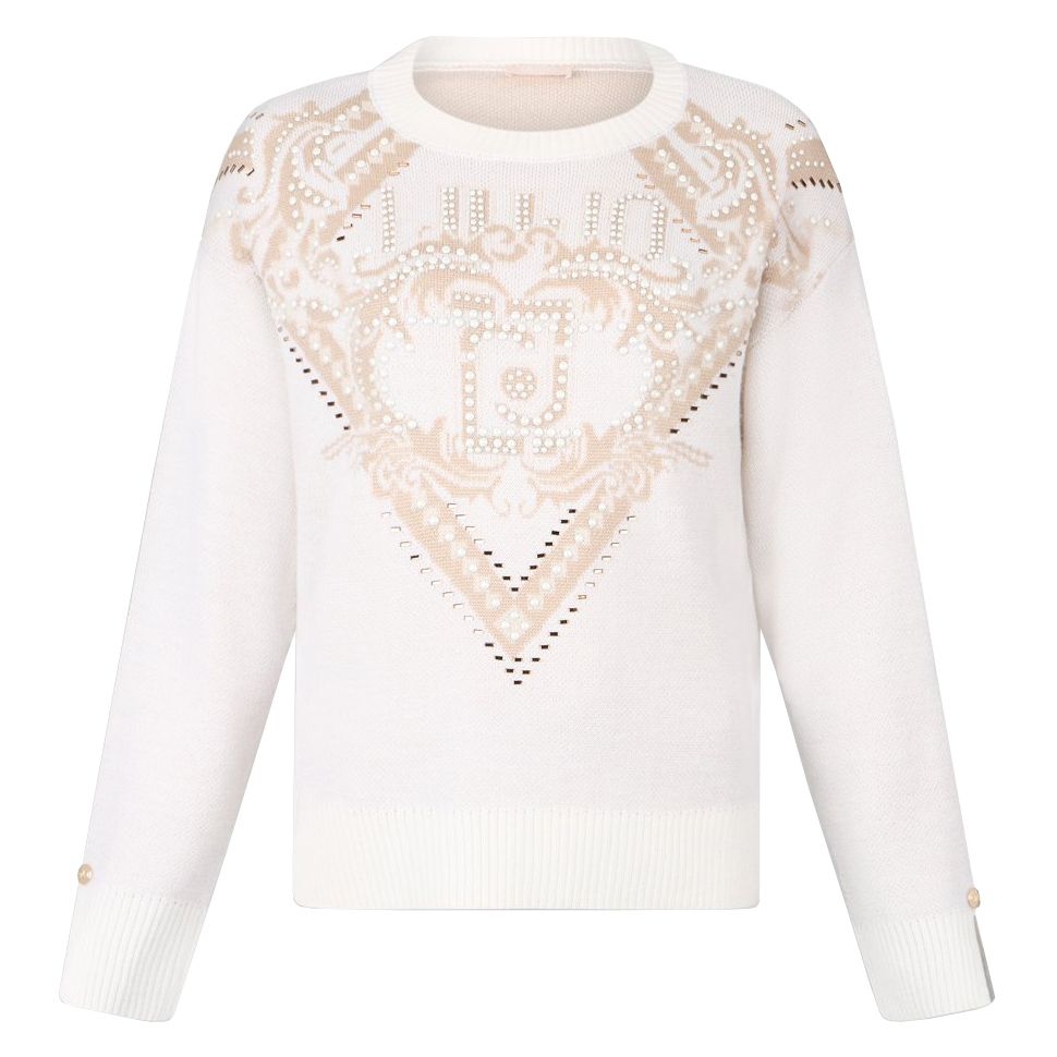 Женский жаккардовый джемпер Liu Jo | Фото 1