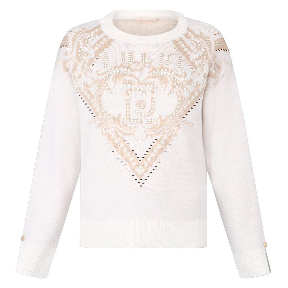 Женский жаккардовый джемпер Liu Jo | Фото 1