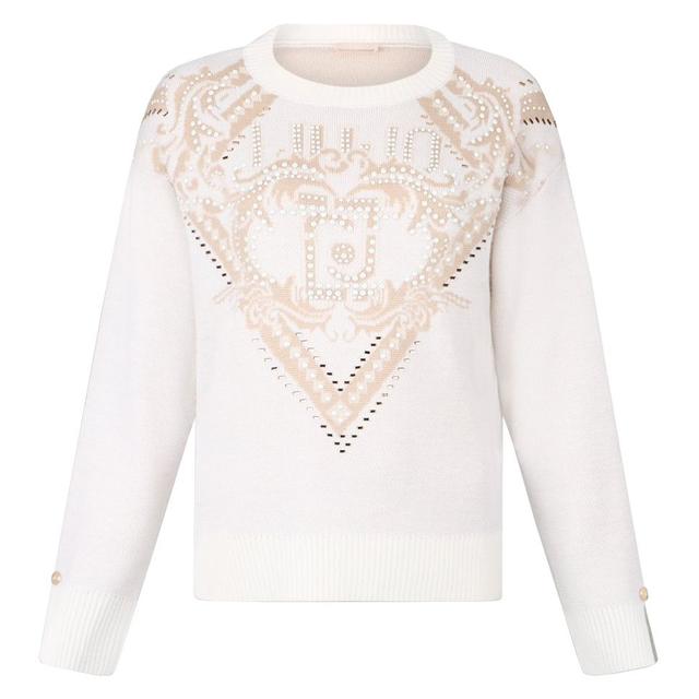 Женский жаккардовый джемпер Liu Jo