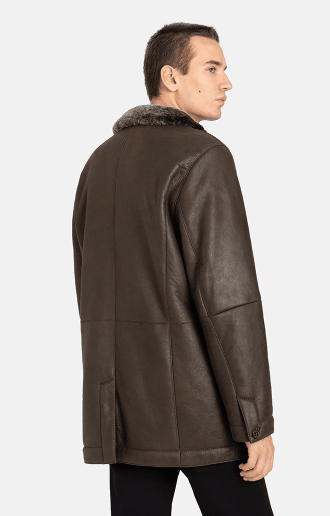 Мужское дубленое пальто WERNER CHRIST | Фото 3