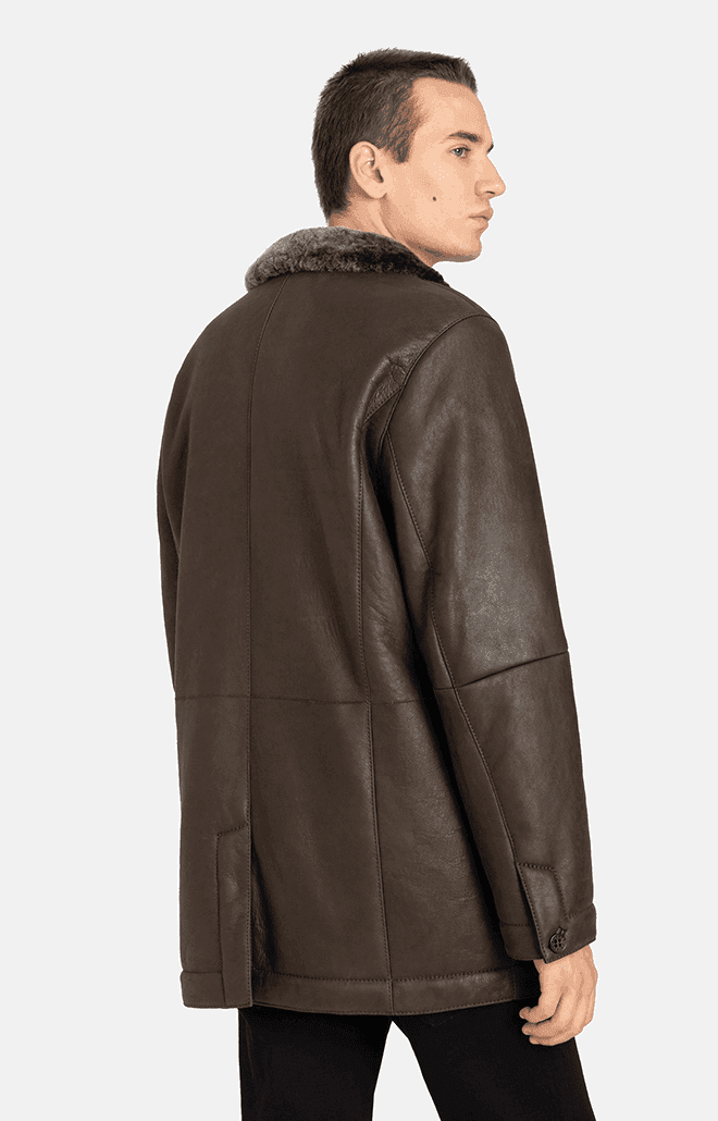 Мужское дубленое пальто WERNER CHRIST | Фото 3