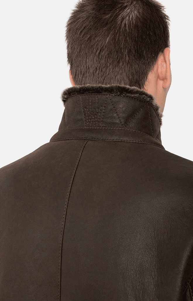 Мужское дубленое пальто WERNER CHRIST | Фото 6