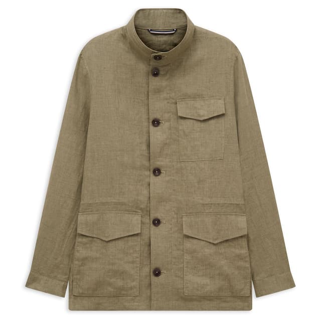 Мужская льняная куртка Bugatti