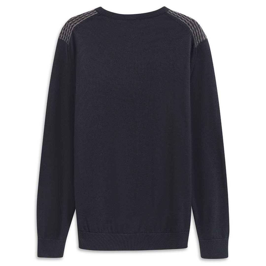 Мужской джемпер из структурированного трикотажа Bugatti | Фото 2