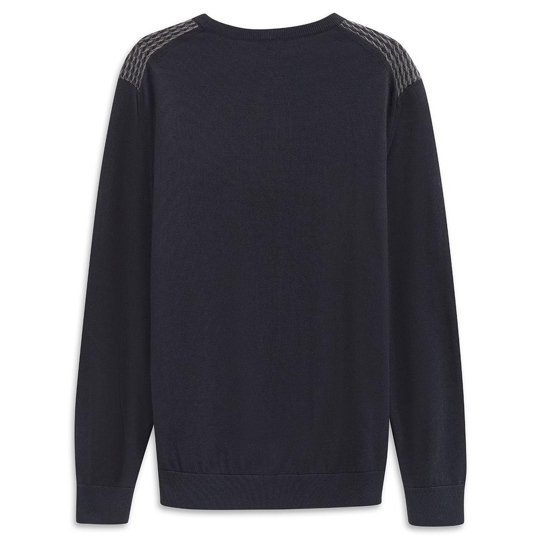 Мужской джемпер из структурированного трикотажа Bugatti | Фото 2