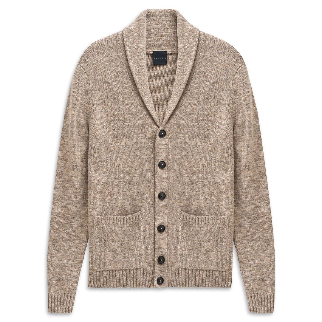 Мужской кардиган меланж Bugatti | Фото 1