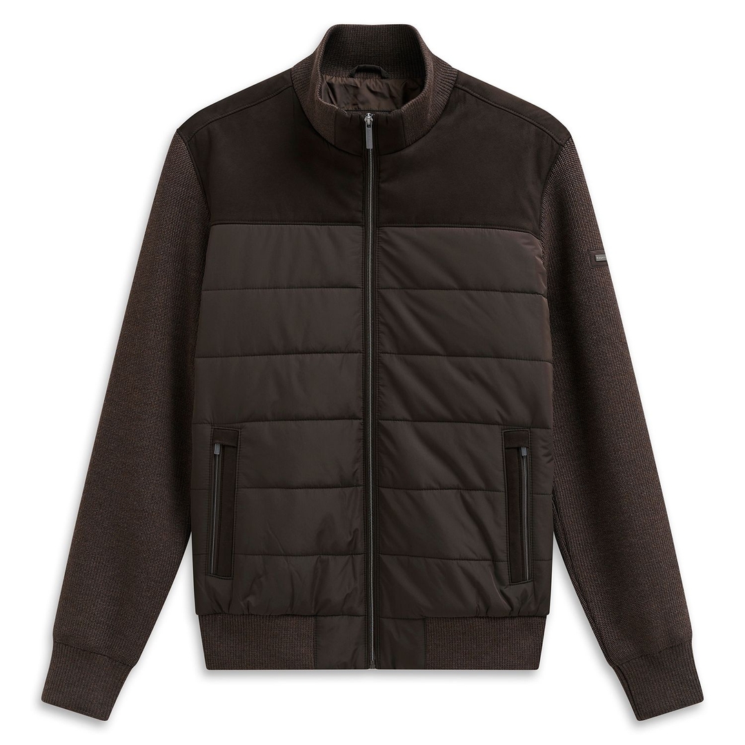 Мужская куртка с трикотажными рукавами Bugatti | Фото 1