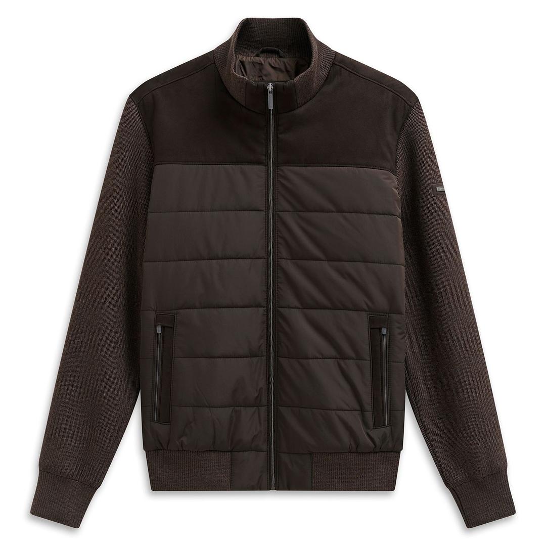 Мужская куртка с трикотажными рукавами Bugatti | Фото 1