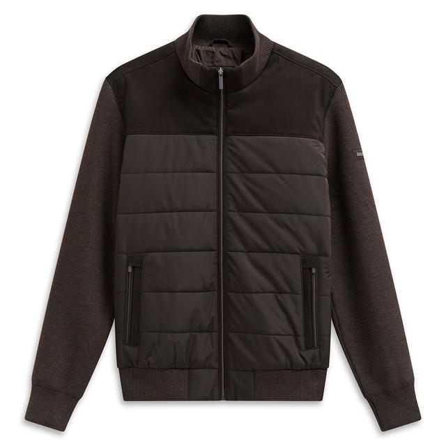 Мужская куртка с трикотажными рукавами Bugatti