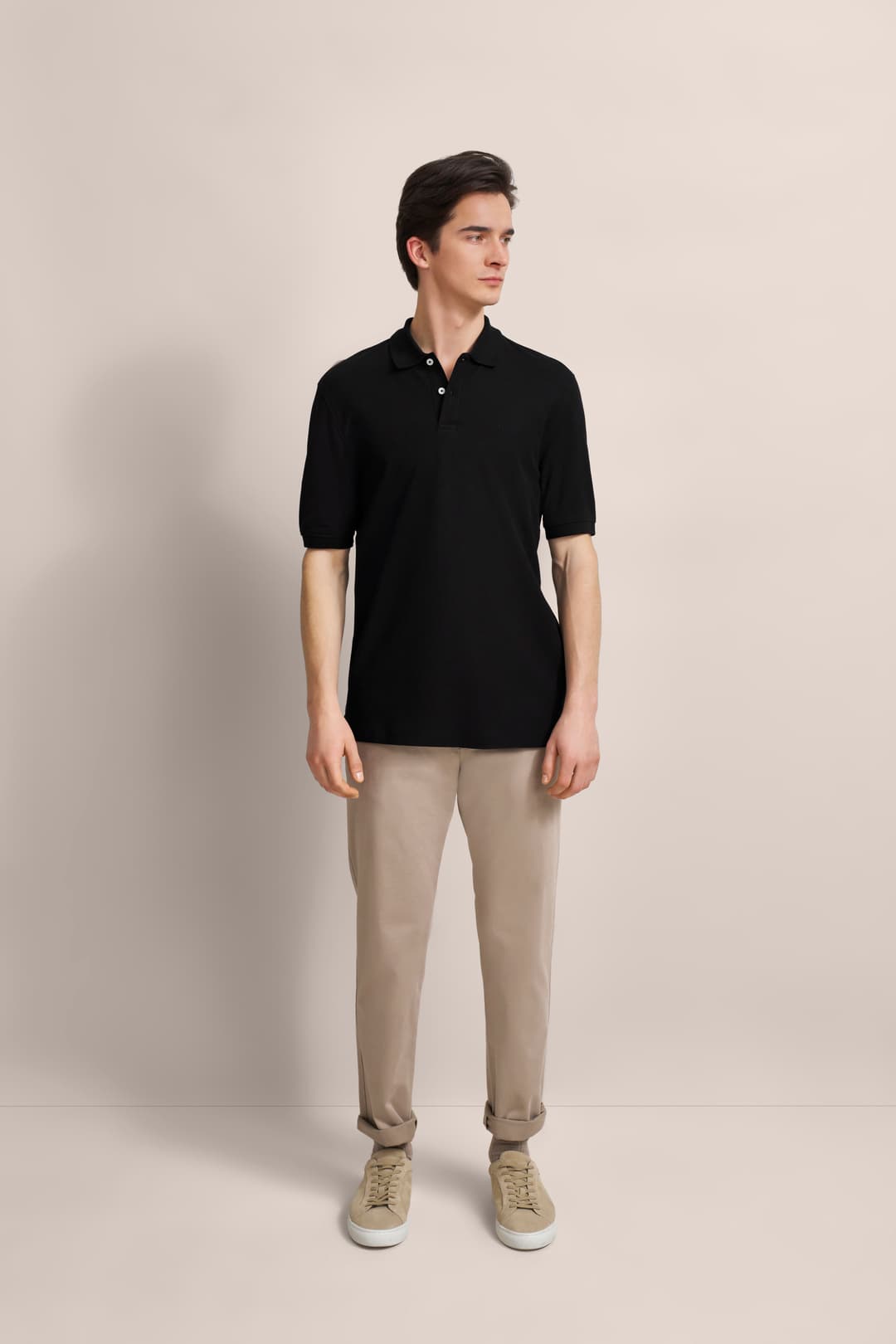 Мужское поло из хлопкового пике Bugatti | Фото 7