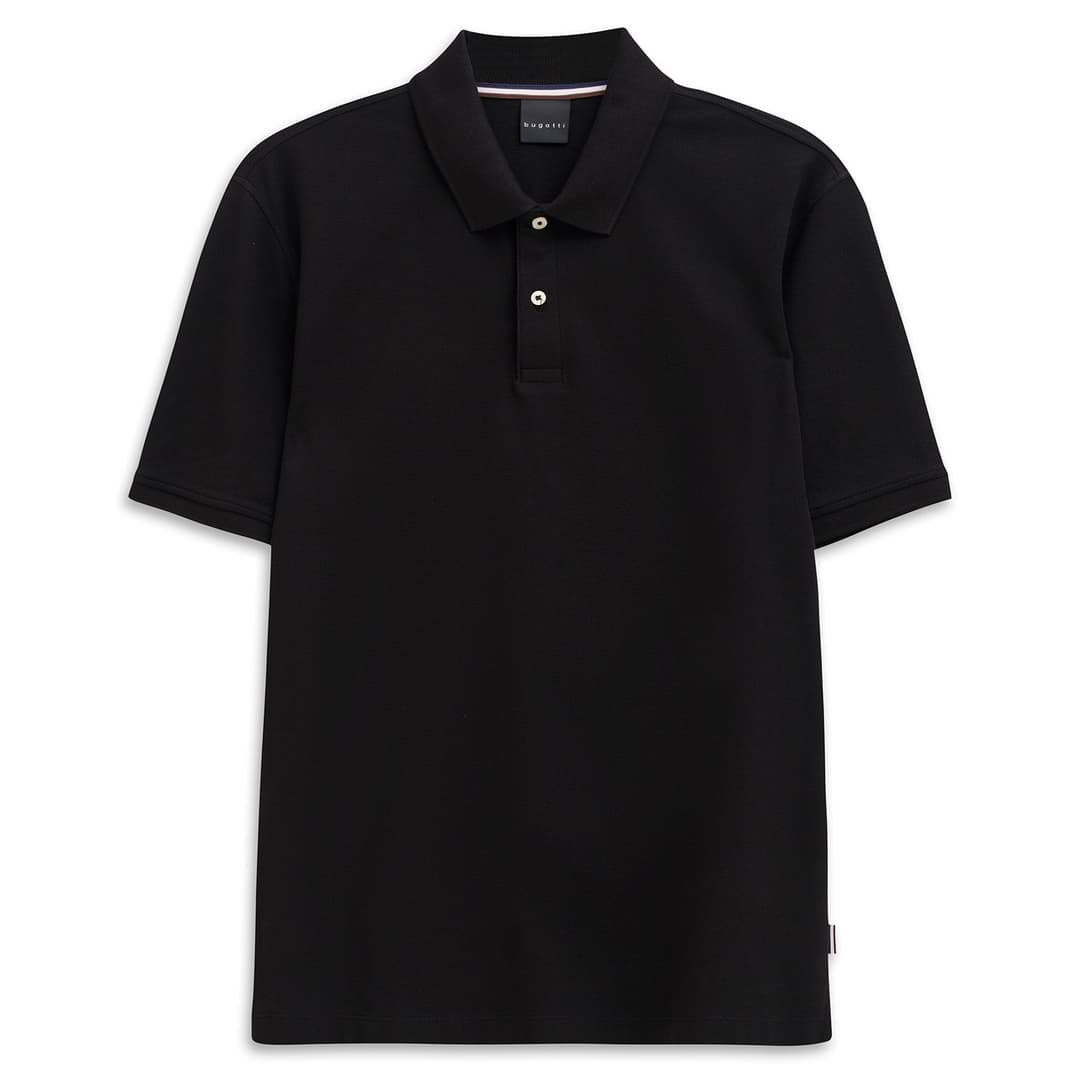 Мужское поло из хлопкового пике Bugatti | Фото 1