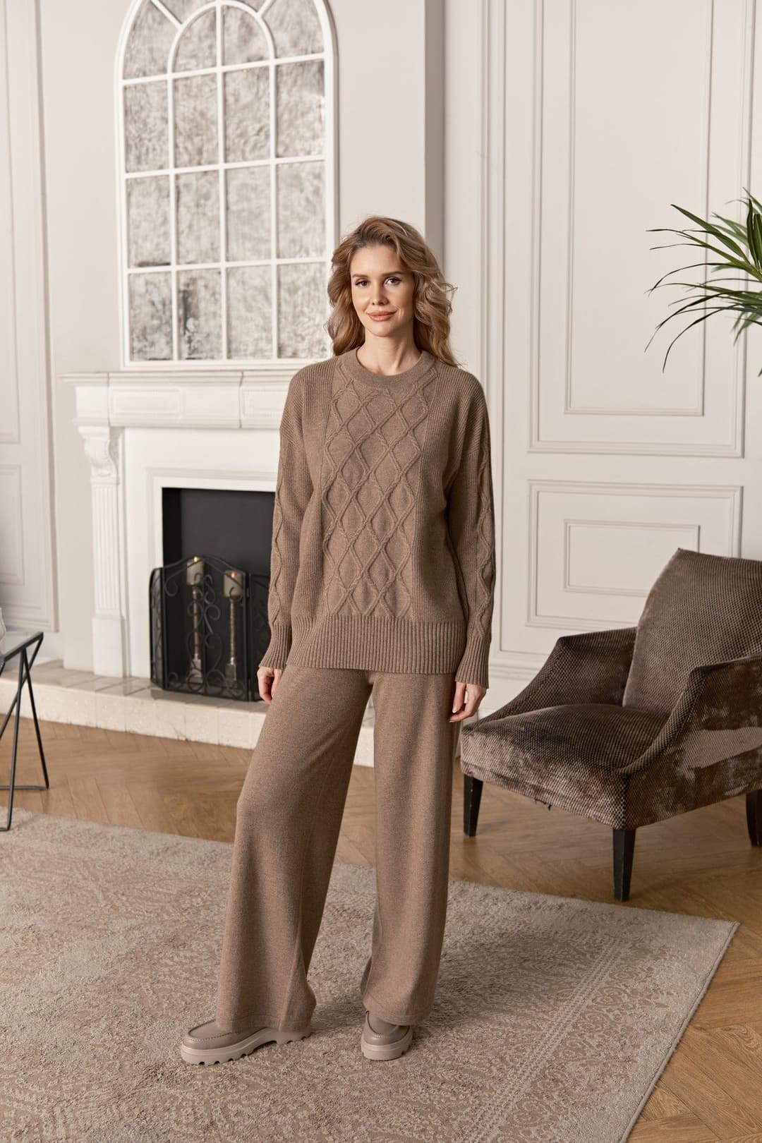 Женские брюки из кашемира MIR CASHMERE | Фото 6