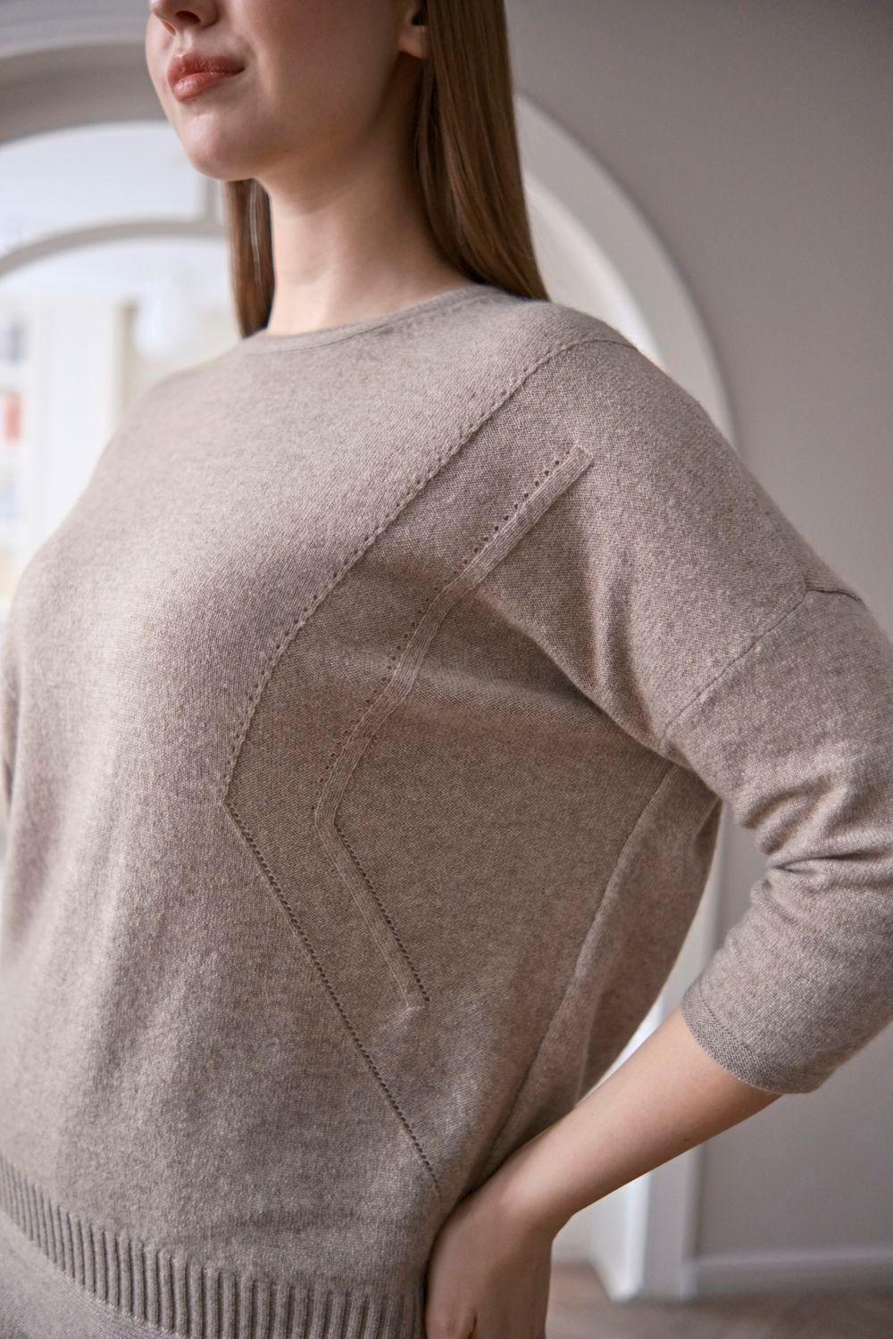 Женский джемпер из кашемира MIR CASHMERE | Фото 4