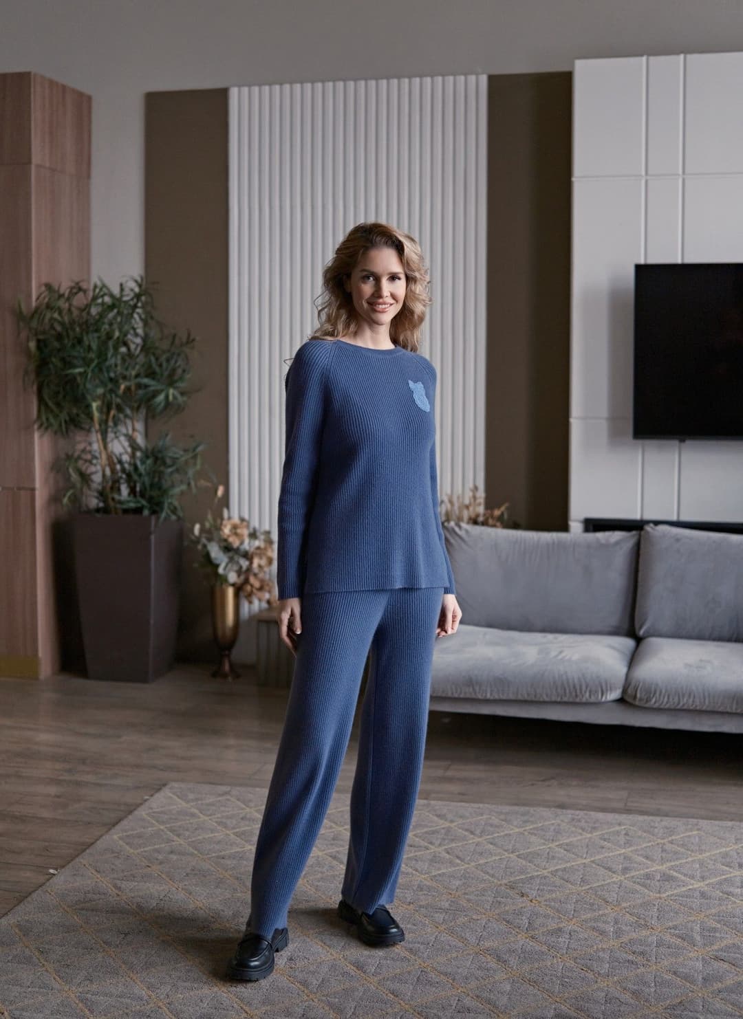 Женские брюки из кашемира MIR CASHMERE | Фото 2