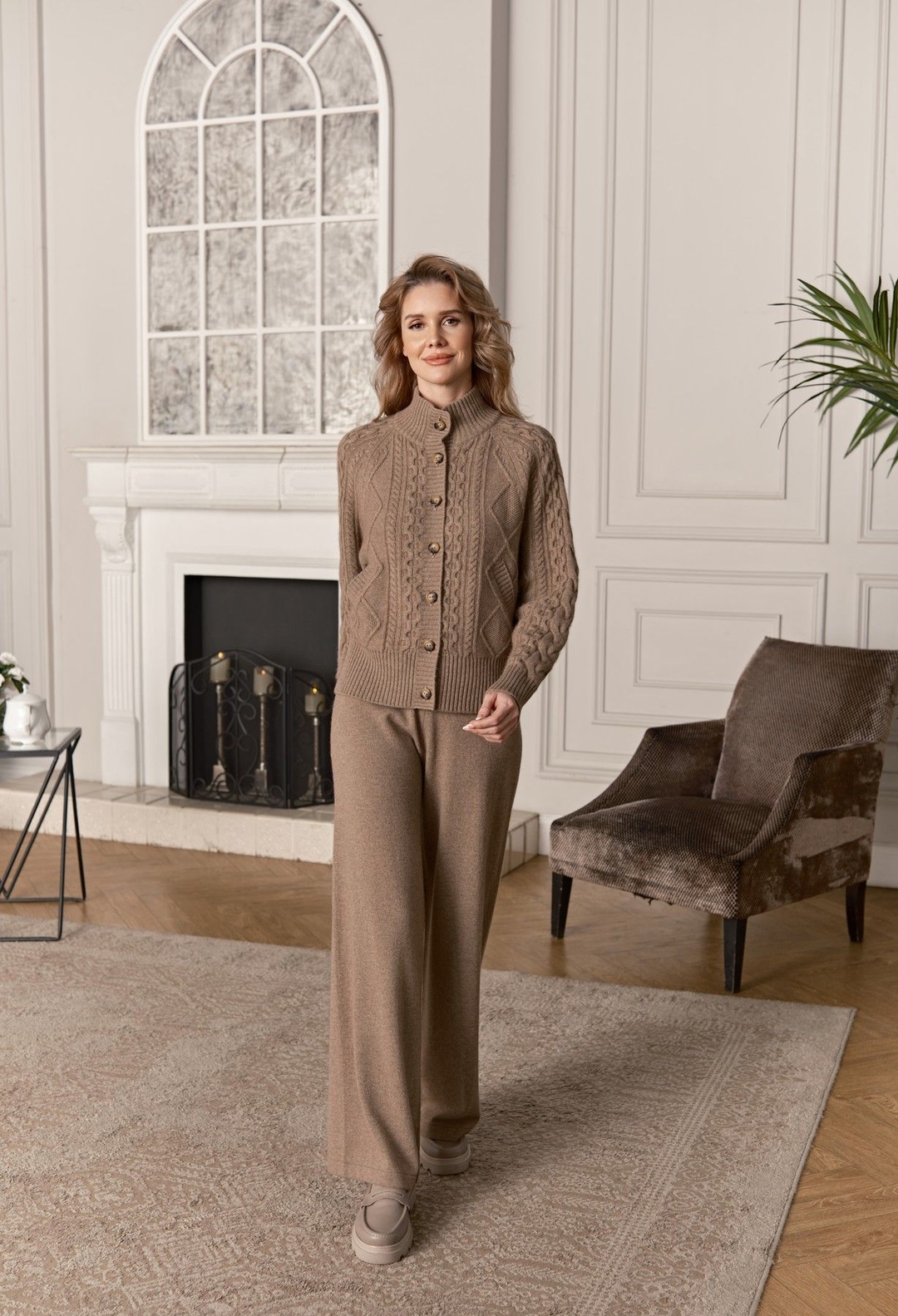 Женские брюки из кашемира MIR CASHMERE | Фото 3