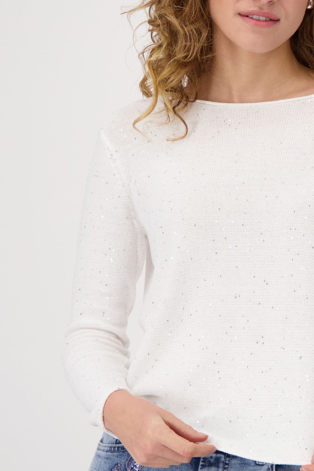 Женский джемпер с пайетками Monari | Фото 6