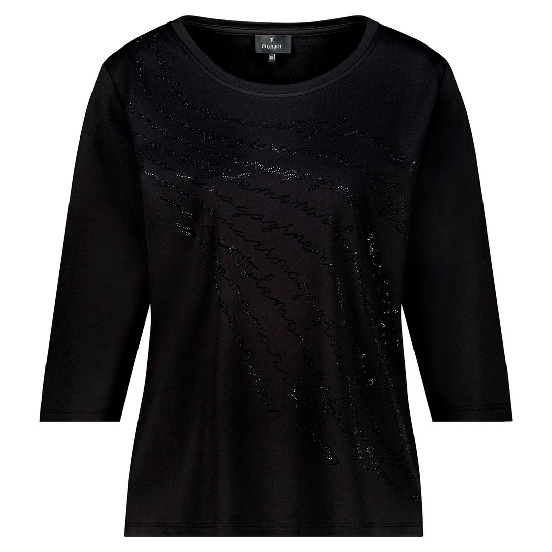 Женский лонгслив со стразами Monari | Фото 1