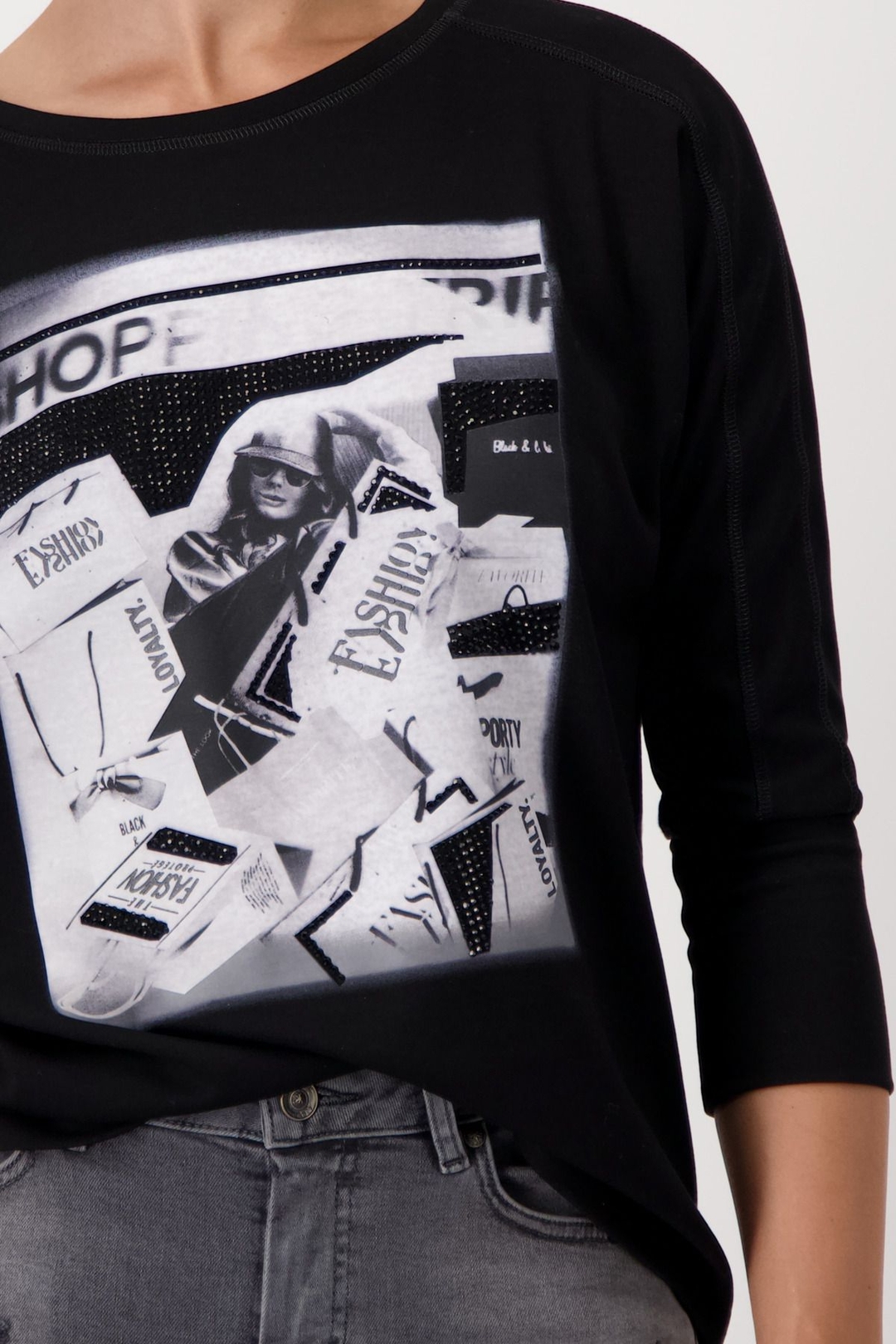 Женский лонгслив с фотопринтом Monari | Фото 6