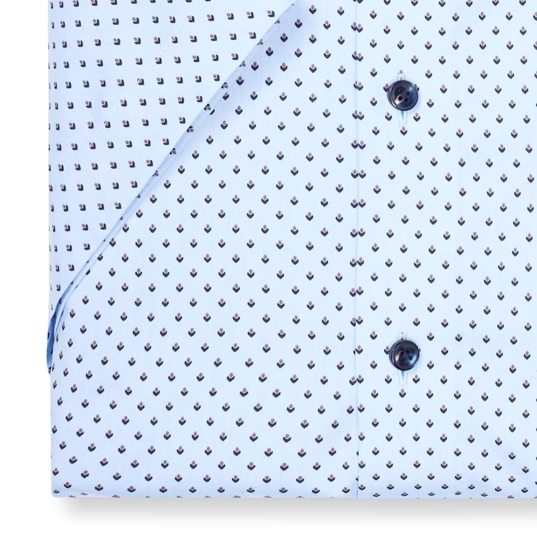 Мужская хлопковая сорочка с принтом Olymp Luxor | Фото 2