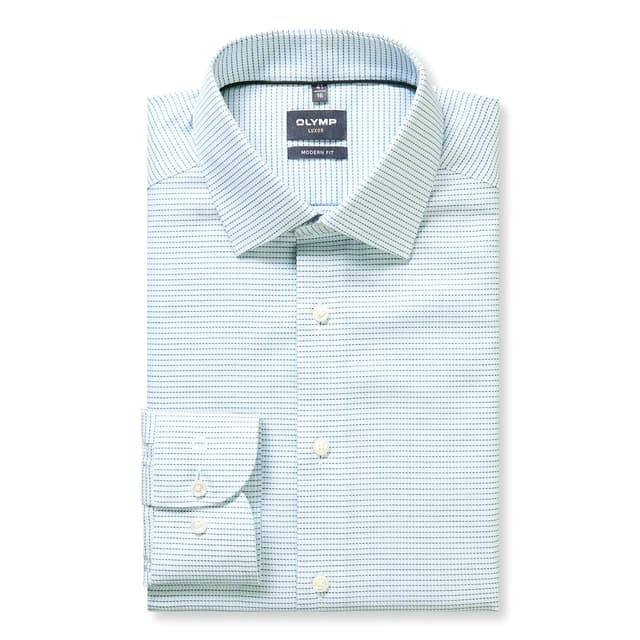 Мужская фактурная сорочка Olymp Luxor