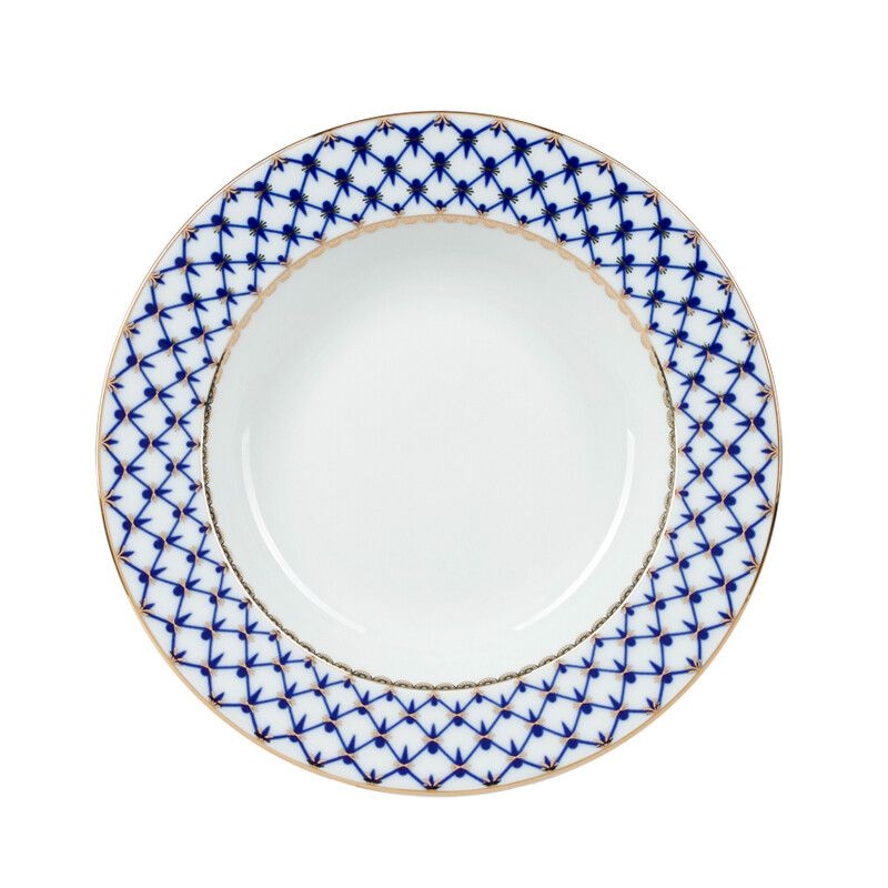 Тарелка глубокая ИФЗ Кобальтовая сетка 22 см | Фото 1