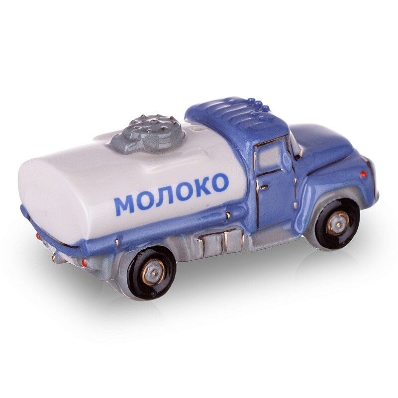 Ёлочная игрушка Цистерна Молоко Фарфоровая мануфактура | Фото 2