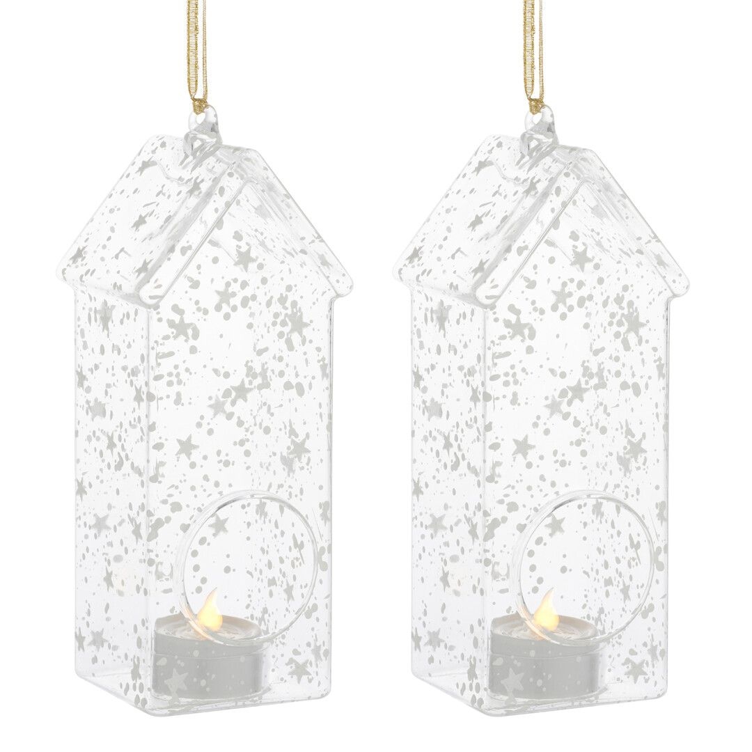 Декорация Дом Романтика, набор подсвечников, 2шт, 2 ламп, Sirius, 18 см | Фото 1