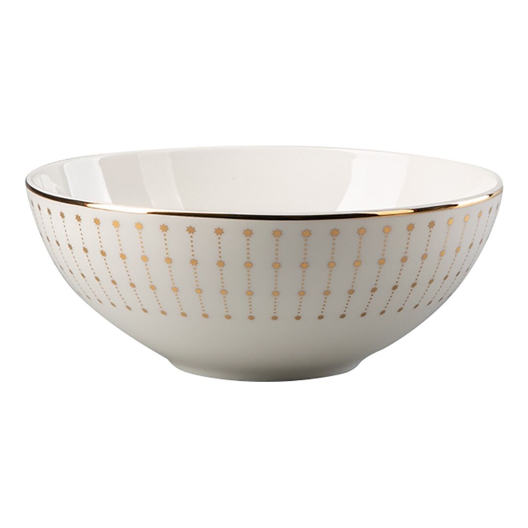 Тарелка глубокая ИФЗ Азур золотой 15 см | Фото 1