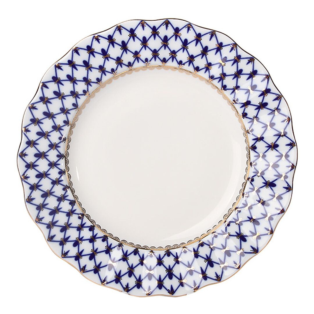 Тарелка ИФЗ Кобальтовая сетка 18 см | Фото 1