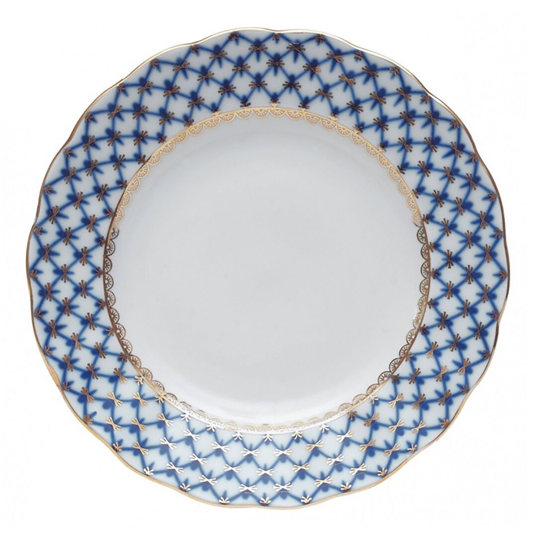 Тарелка обеденная ИФЗ Кобальтовая сетка 27 см | Фото 1