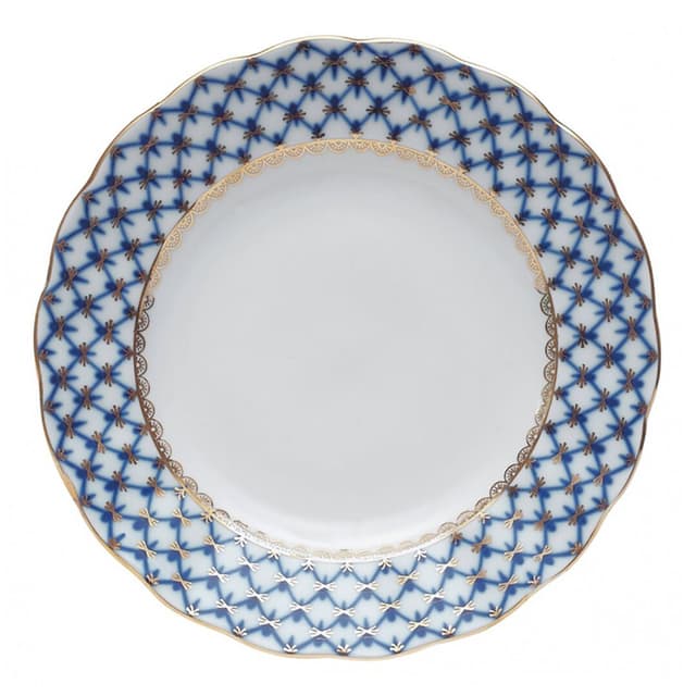 Тарелка обеденная ИФЗ Кобальтовая сетка 27 см