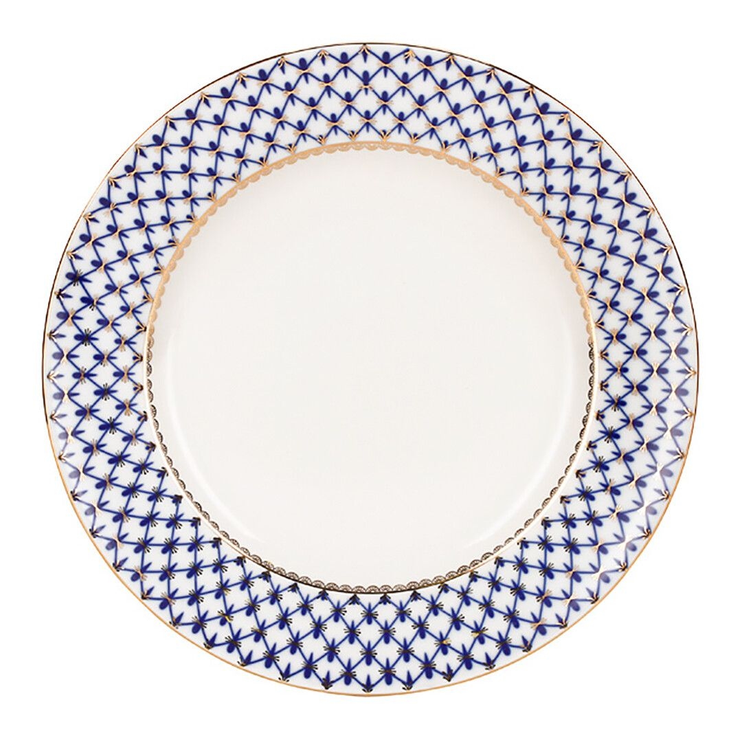 Тарелка обеденная ИФЗ Кобальтовая сетка 24 см | Фото 1