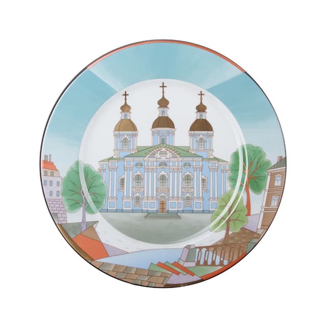 Тарелка декоративная ИФЗ Собор Николы Морского