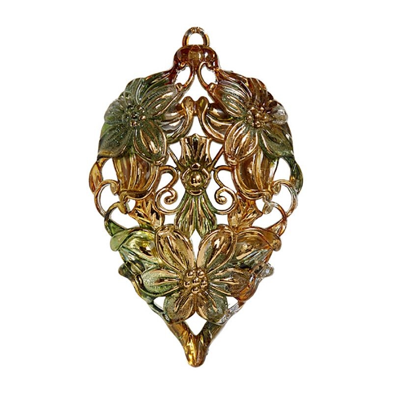 Ёлочная игрушка ЦВЕТОЧНАЯ ФАНТАЗИЯ, Holiday Classics, 9*14 см см | Фото 1