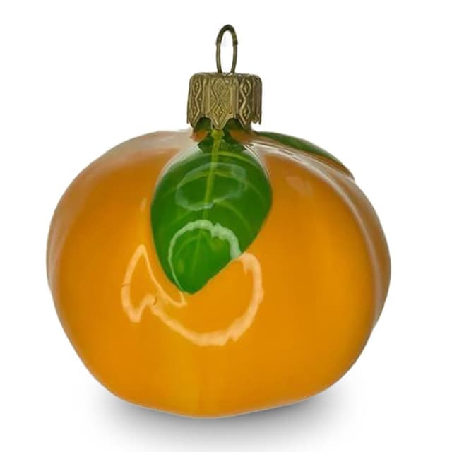 Ёлочная игрушка Мандарин, Ленигрушка