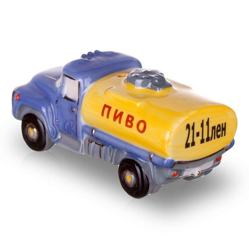 Ёлочная игрушка Цистерна пиво Фарфоровая мануфактура | Фото 2