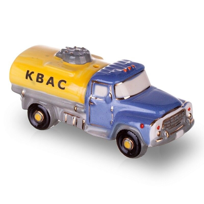 Ёлочная игрушка Цистерна квас Фарфоровая мануфактура | Фото 1