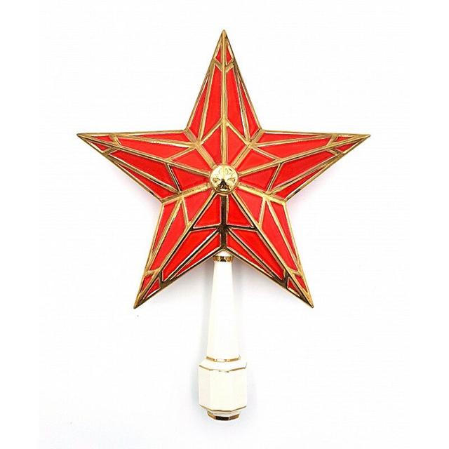 Верхушка на ёлку Звезда Фарфоровая мануфактура